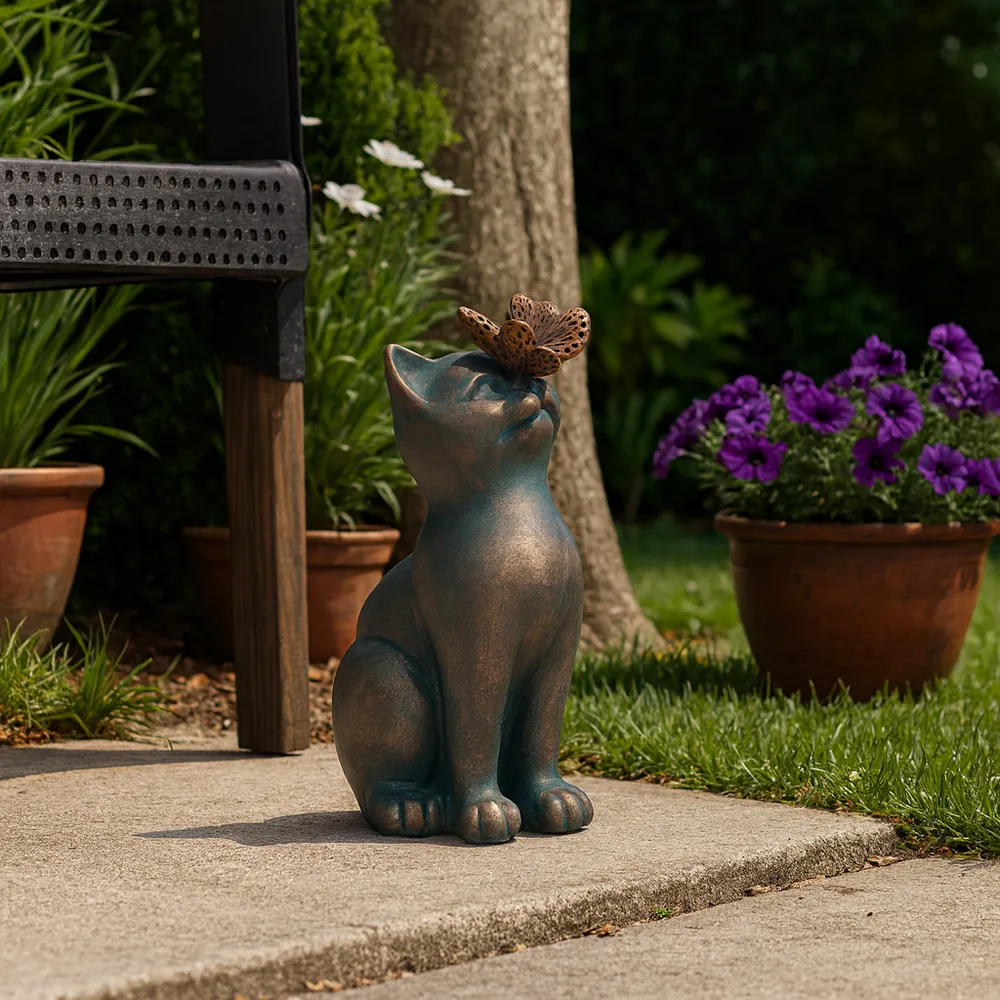 ELLENWELL GREEN GARDEN STATUARY 8 (IN)