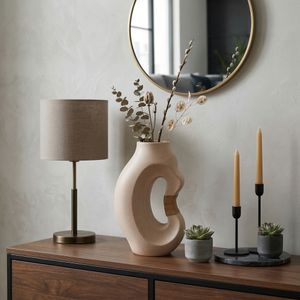 FINTONMOOR TAN VASE 16 (IN) 13