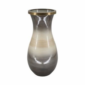WOODSONBROOK BROWN GLASS VASE 18 (IN) 1