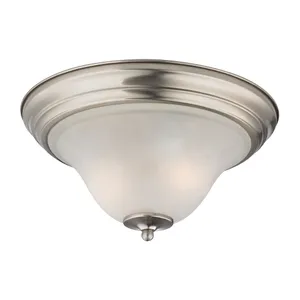 Kingston 13'' Wide 2-Light Flush Mount - Brushed Nickel 1