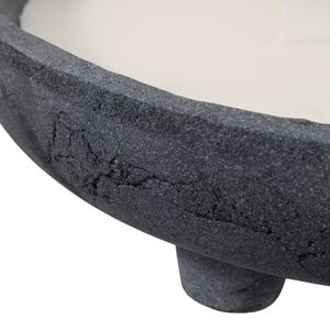 WELDONCREST LEMON DISTRESSED CANDLE 4 (IN) 7