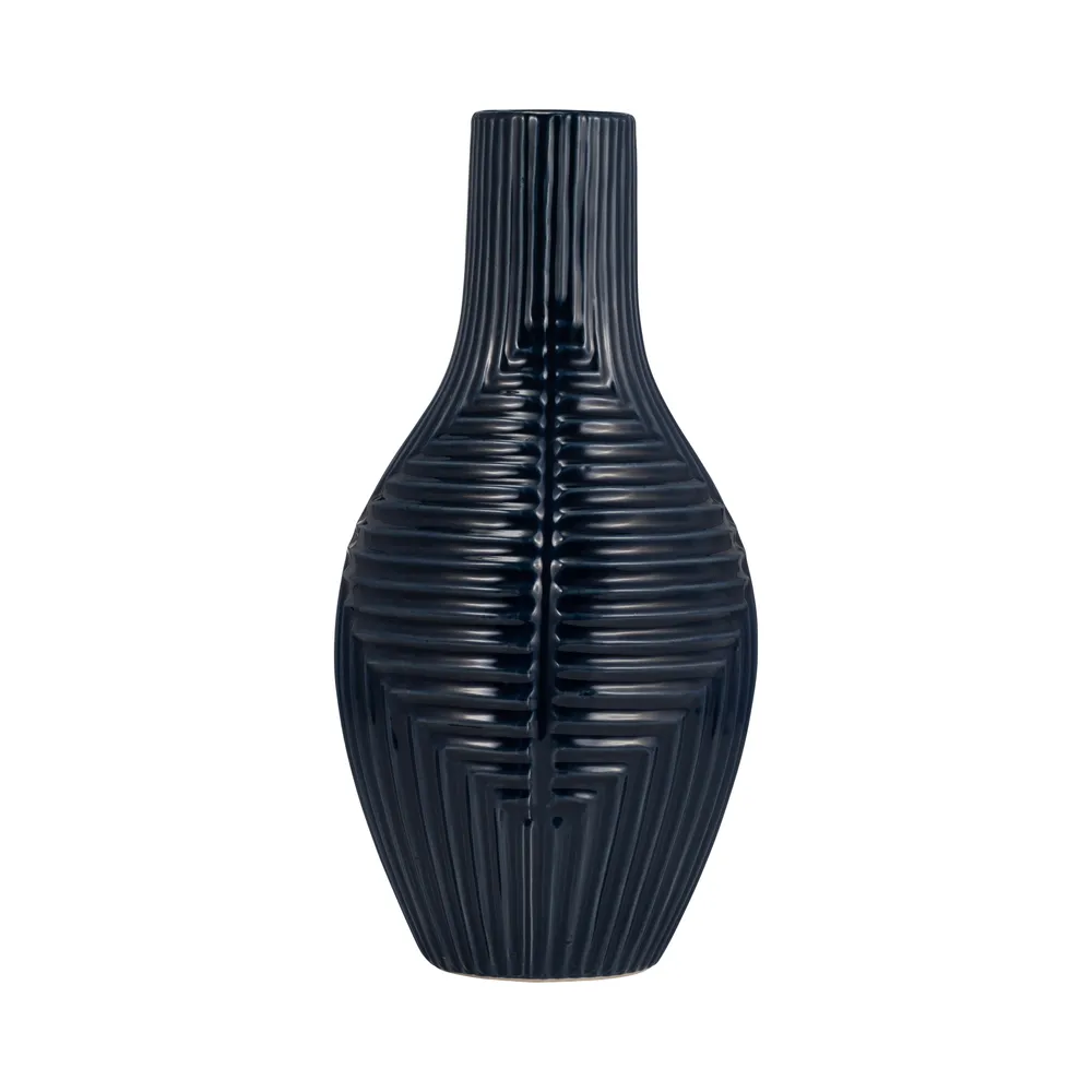 ROBINFIELD BLUE VASE 16 (IN)