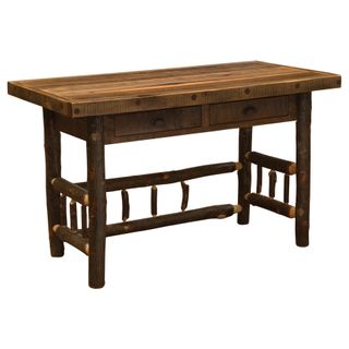 Appalachian Two Drawer Writing Desk - Artisan Top