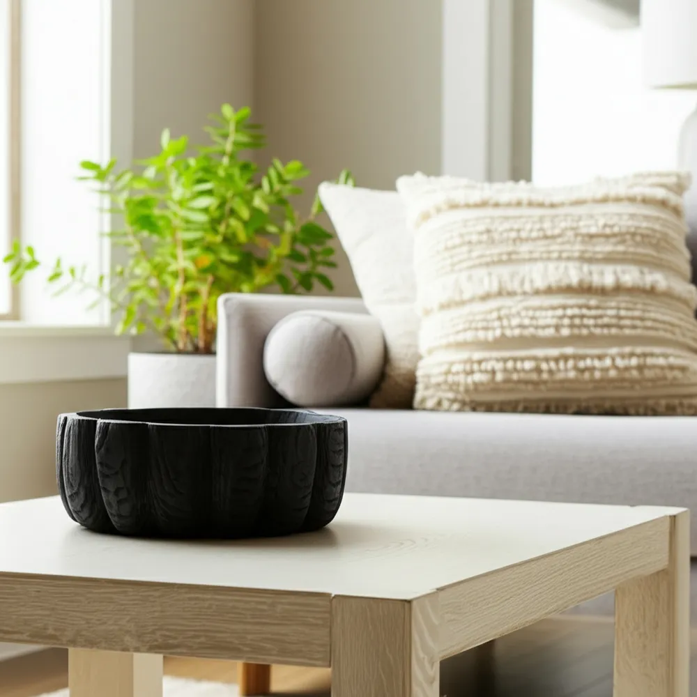 GRANTRIDGE BLACK BOWL 4 (IN)