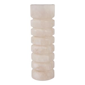 FERRISSIDE WHITE CANDLE HOLDER 11 (IN) 1
