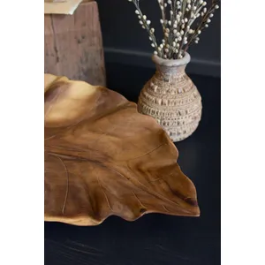 Teakwood Leaf Tray 2