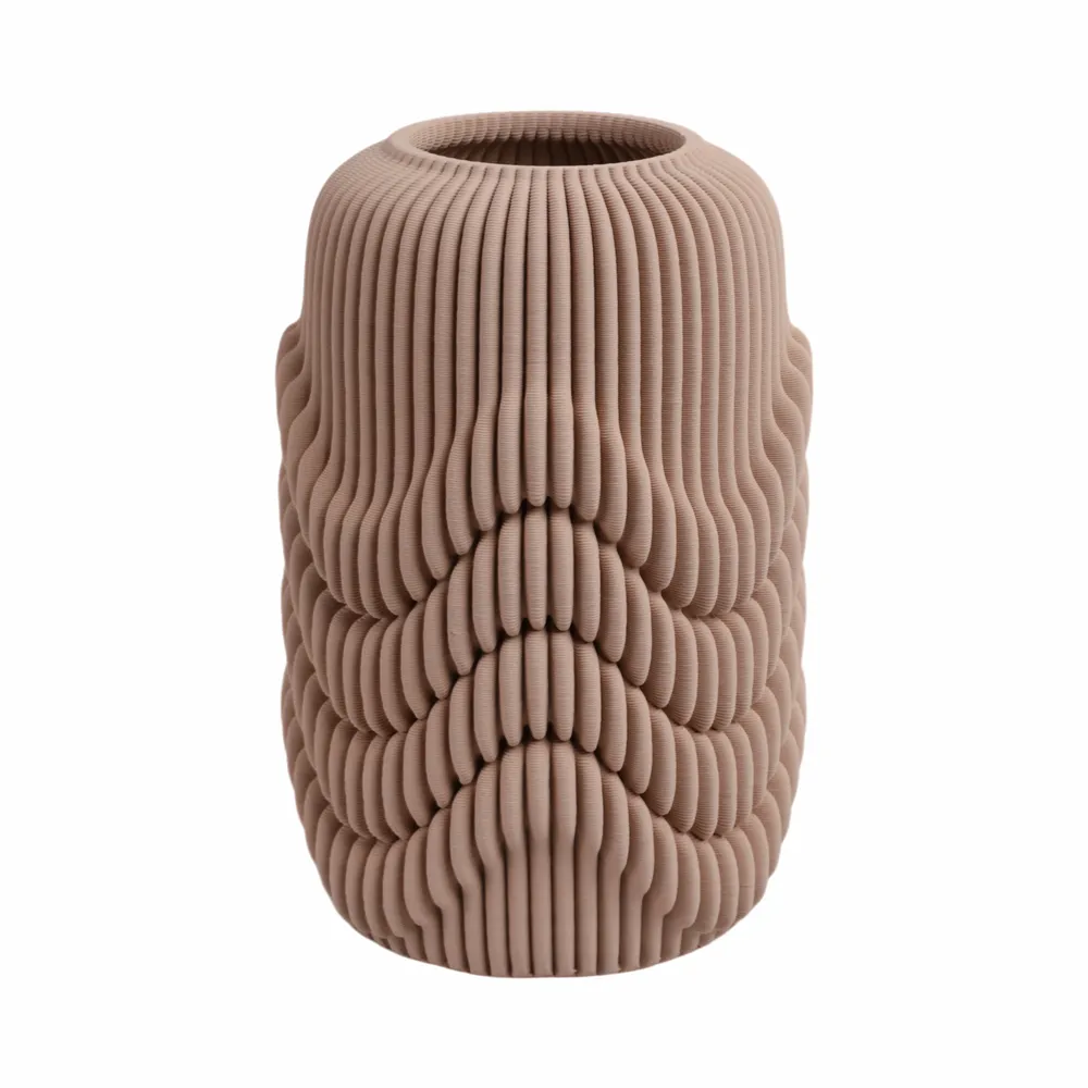 ARLENPORT TAN VASE 12 (IN)