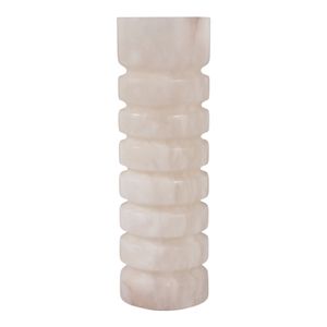 FERRISSIDE WHITE CANDLE HOLDER 11 (IN) 5