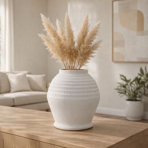 ROWANWORTH WHITE VASE 12 (IN) 2