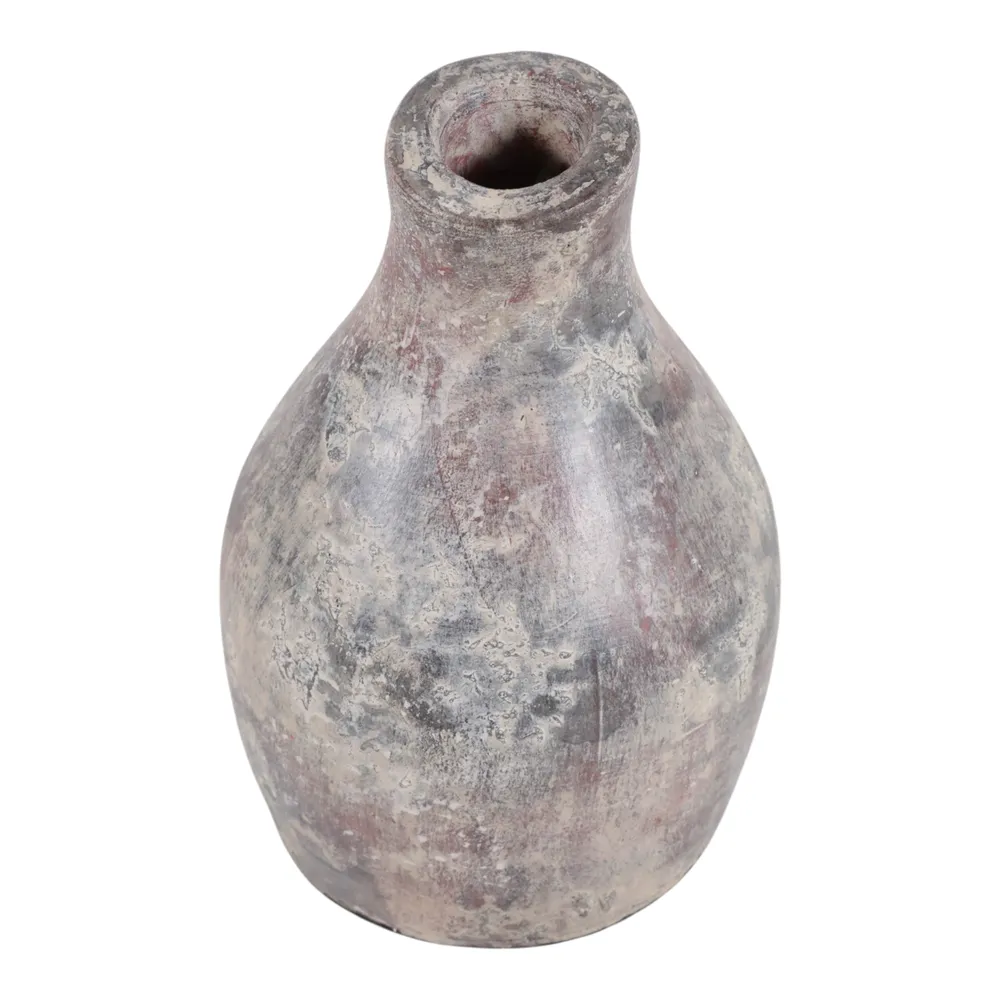 GARFIELDROSE GRAY VASE 8 (IN)