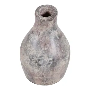 GARFIELDROSE GRAY VASE 8 (IN) 7