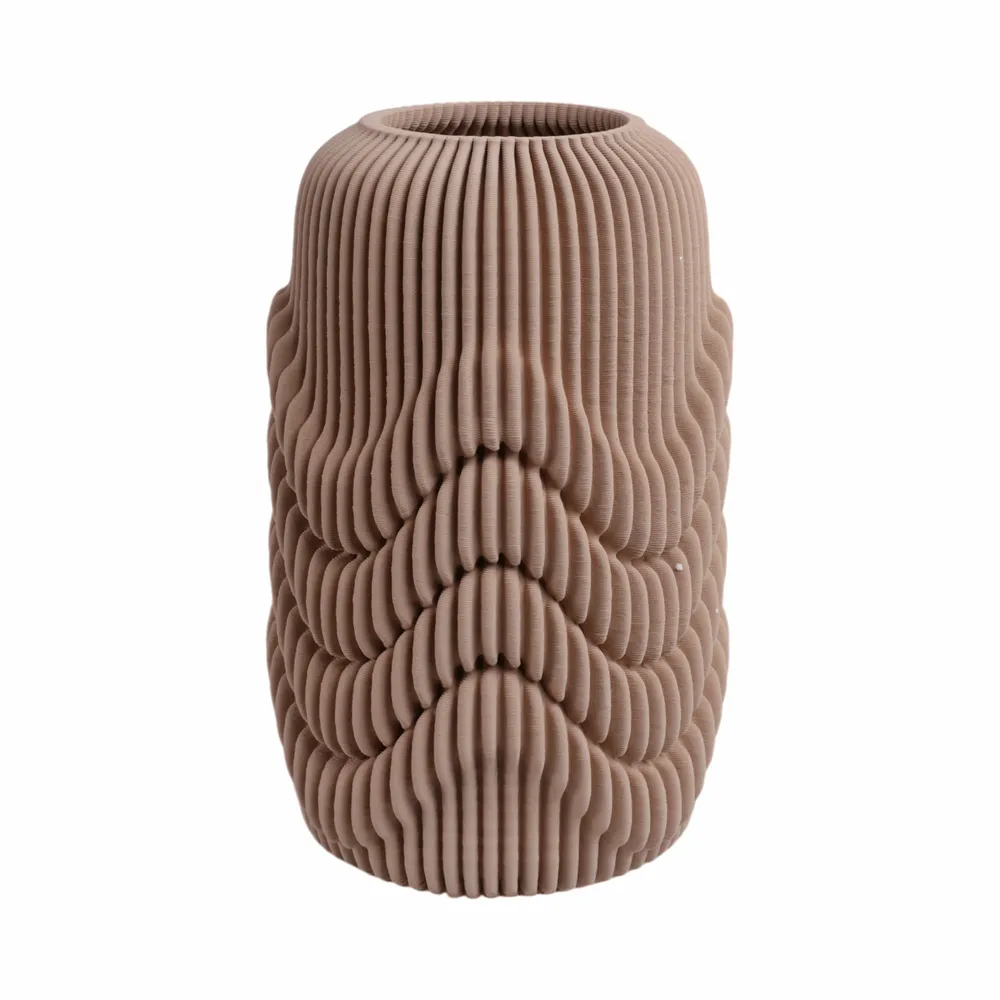 ARLENPORT TAN VASE 15 (IN)