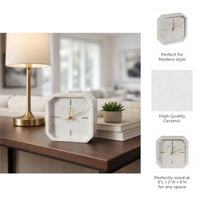 VALESTONE IVORY CLOCK 8 (IN) 10