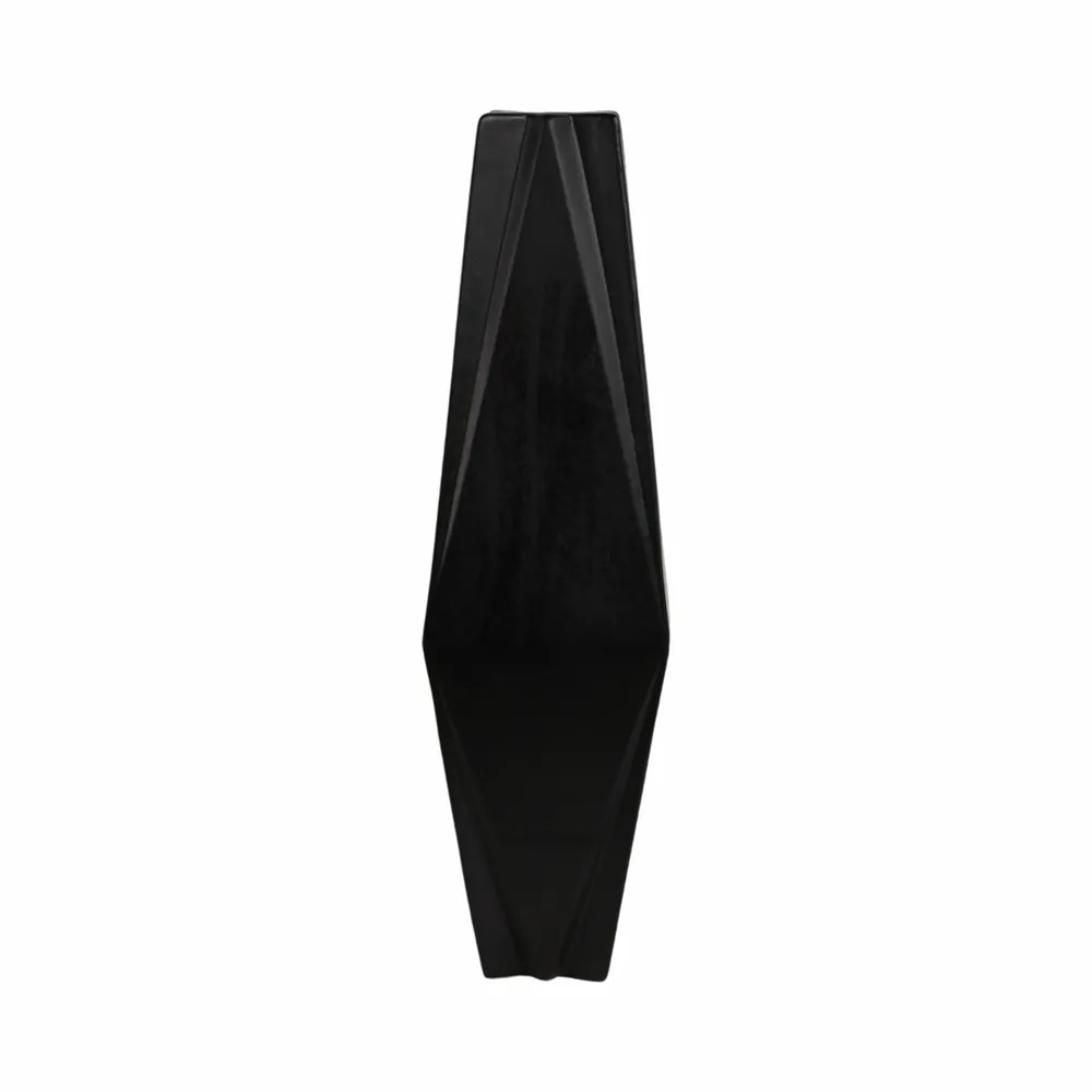 TARASIDE BLACK VASE 26 (IN)