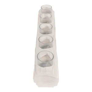 LUKEHAVEN WHITE TEALIGHT HOLDER 5 (IN) 6