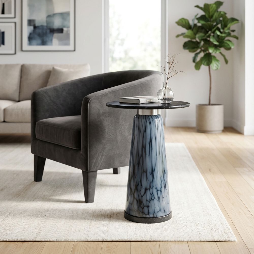 GROVERGROVE BLUE TABLE 22 (IN)