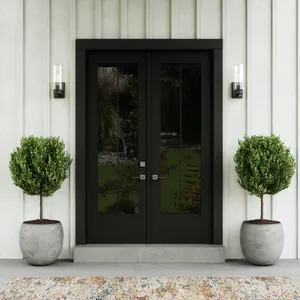 Garity 13.5″ High 1-Light Outdoor Sconce - Textured Black 5