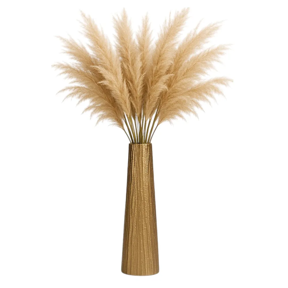 HAZENSTONE GOLD VASE 35 (IN)