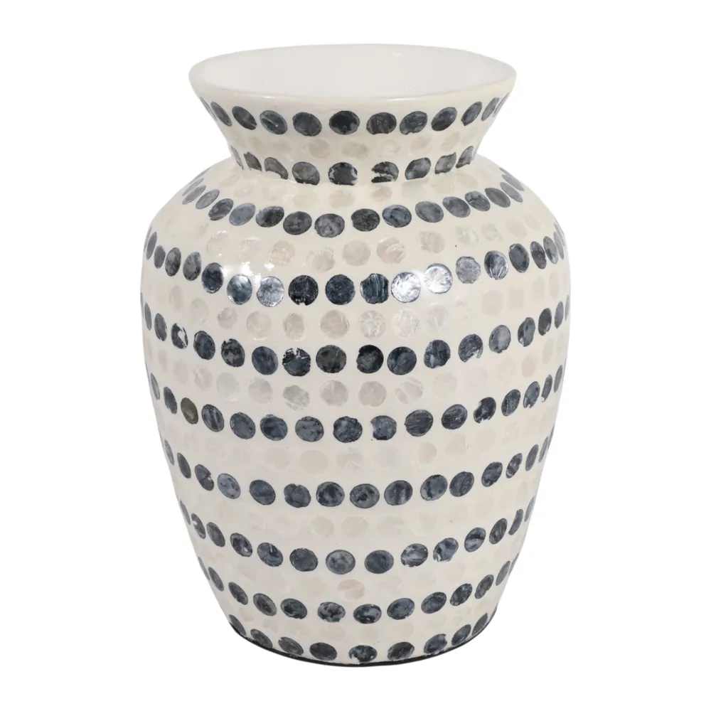 HACKETTBURN BLUE VASE 13 (IN)