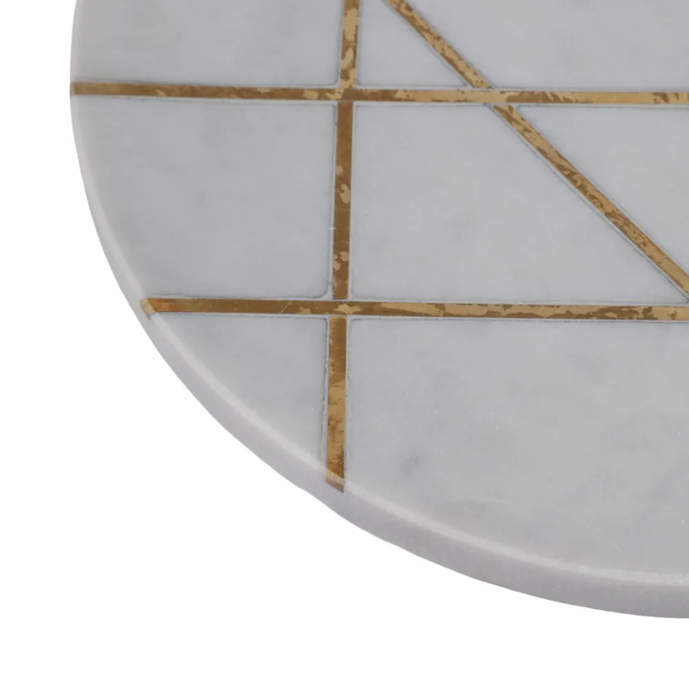 ERWINSTONE WHITE TABLE 23 (IN)