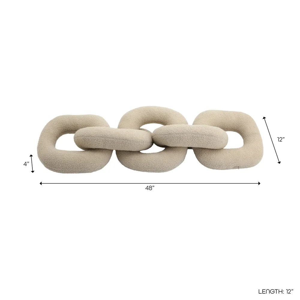ROSESIDE IVORY PILLOW 4 (IN)