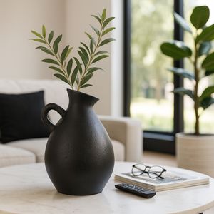 WESTONCLIFF BLACK VASE 18 (IN) 11