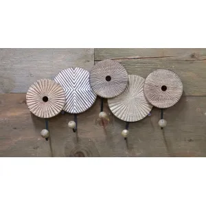 Fluted Coatrack 17.5x7x1.25in 1