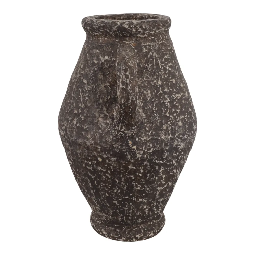 NATESTONE BROWN VASE 24 (IN)