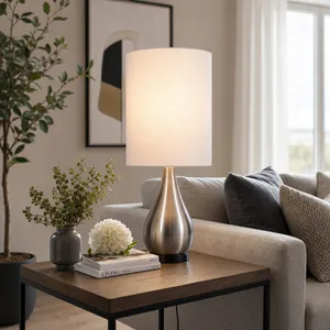 HAROLDWAY SILVER LAMP 28 (IN) 10