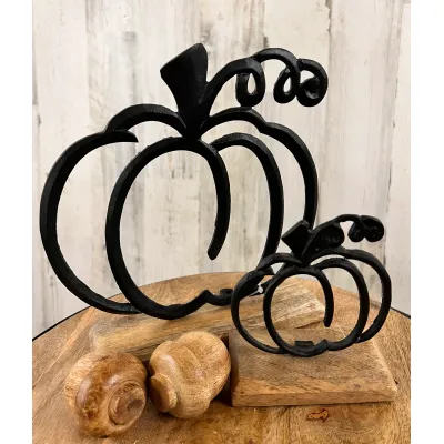 Aluminum Black Pumpkin 5in