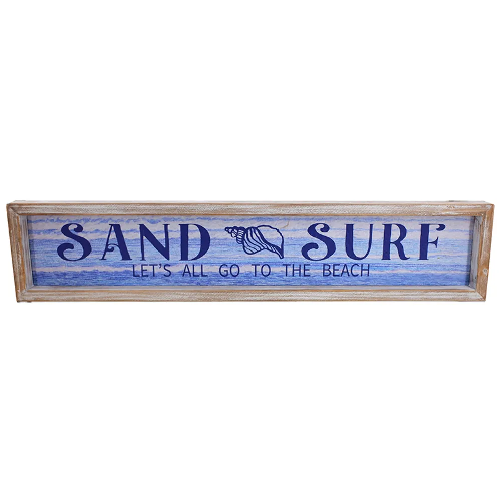 24" SAND & SURF SIGN