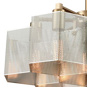 Compartir 20'' Wide 7-Light Chandelier - Polished Nickel 2