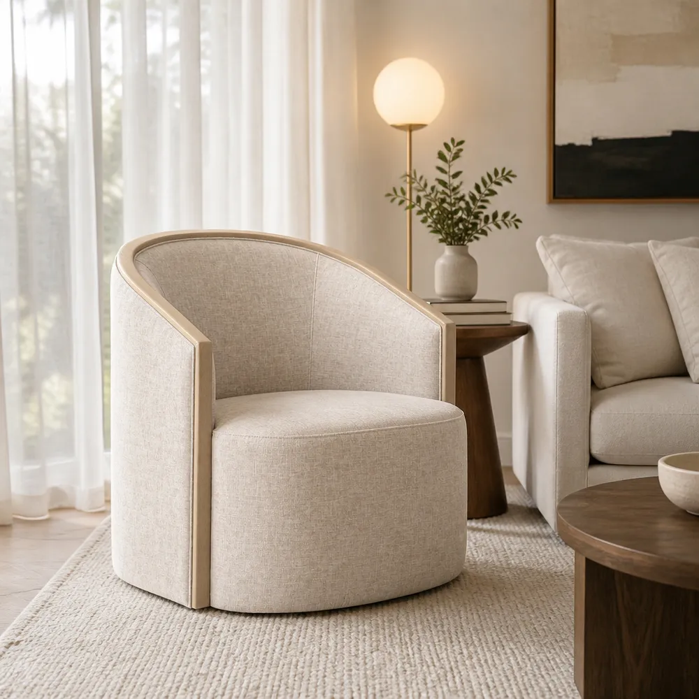 PAXTONRUN IVORY CHAIR 30 (IN)