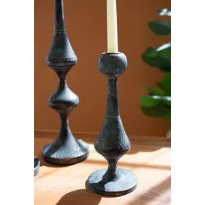 Set of 3 Metal Candle Towers 2