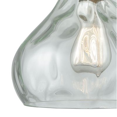 Belmont 10″ Wide 1-Light Mini Pendant - Satin Nickel