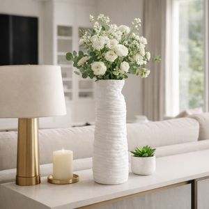 WILSONOAK IVORY VASE 19 (IN) 2