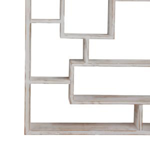 RAFETON WHITE WALL SHELF 39 (IN) 6