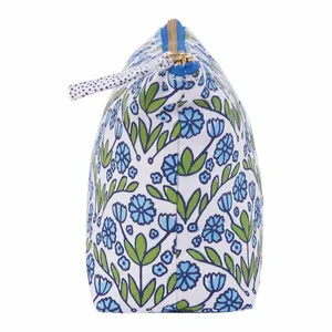 Blaire Blue Medium Essential Canvas Pouch 5