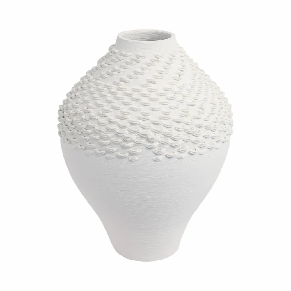 GARTONWAY IVORY VASE 13 (IN)