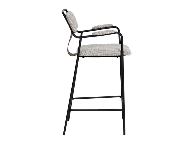Couva Counter Stool Gray Tweed 3