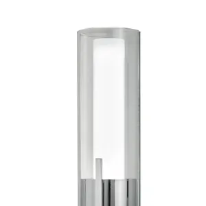 Slope 15'' High Integrated LED Sconce - Chrome 4