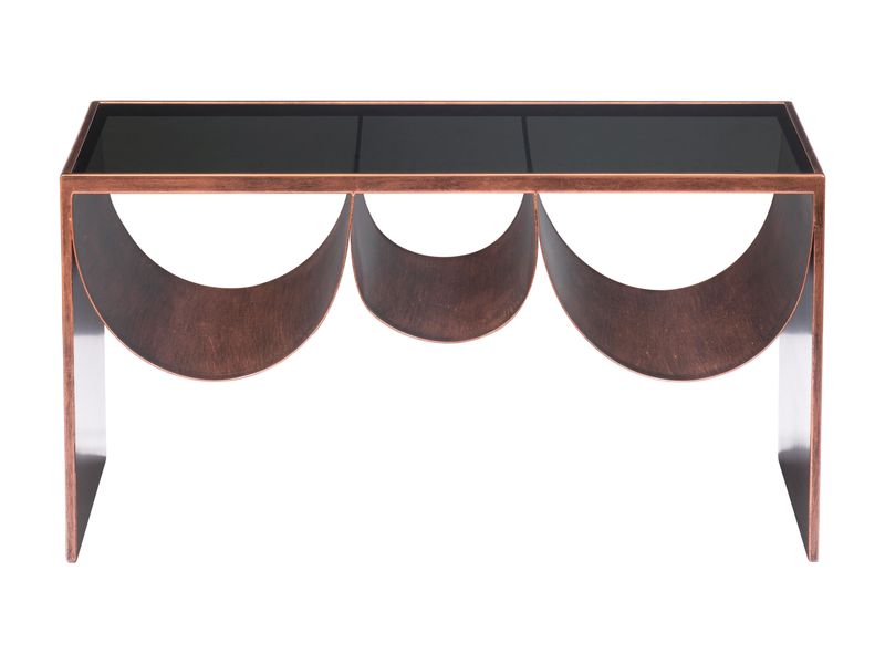 Aveiro Coffee Table Copper & Black 4