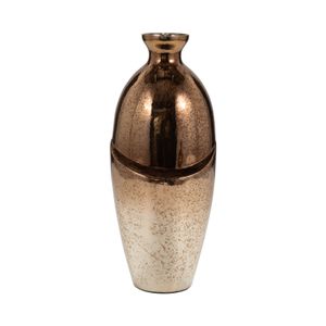 NASHCLIFF BRONZE GLASS VASE 16 (IN) 5