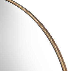 Delk Mirror - Large Brass 4