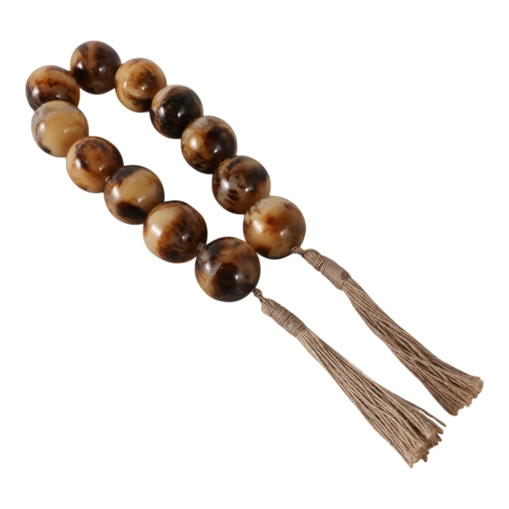 PALMERHAVEN BROWN BEAD 2 (IN)