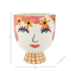 GARSONHOLM PINK PLANTER 7 (IN) 10