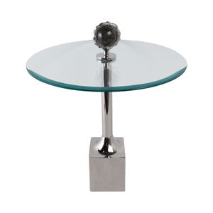 MERCER SILVER TABLE 23 (IN) 5