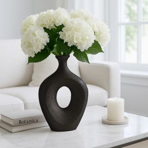 HARDENCLIFF BLACK VASE 13 (IN) 11