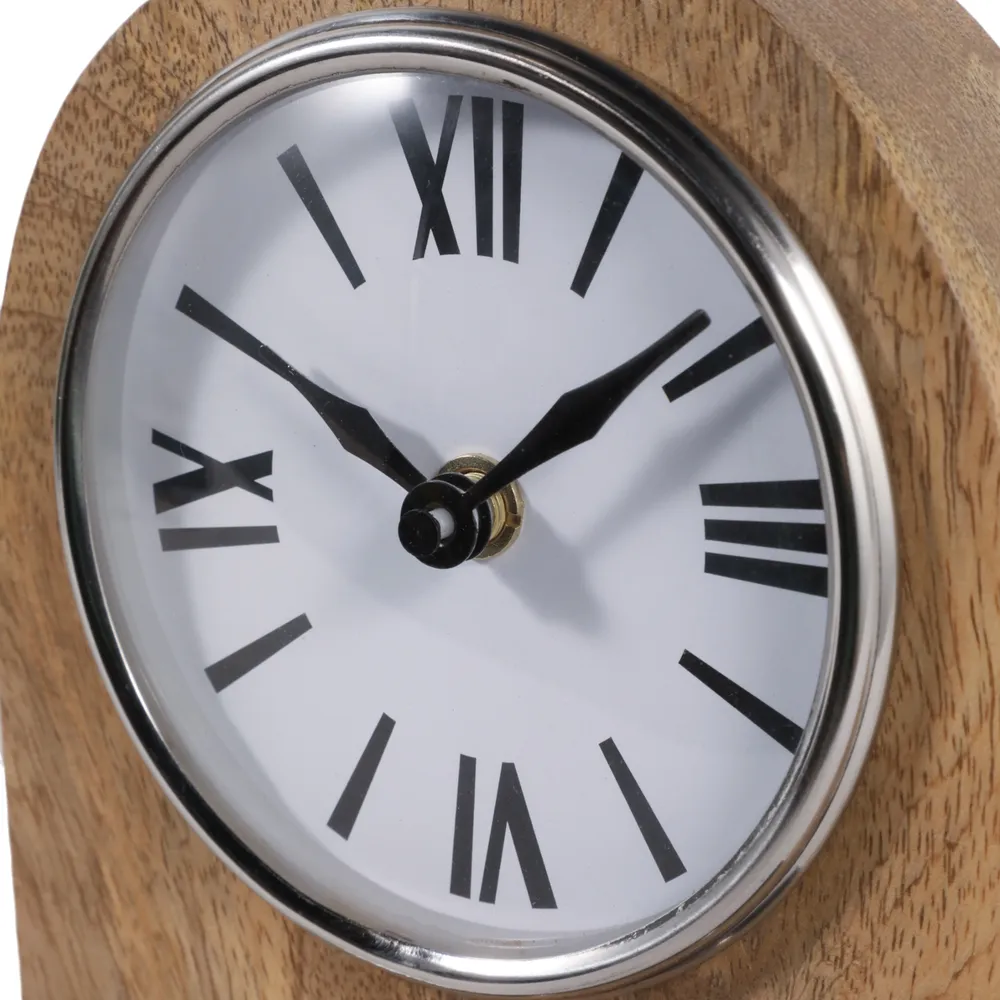 GRAYDONWELL TAN CLOCK 8 (IN)