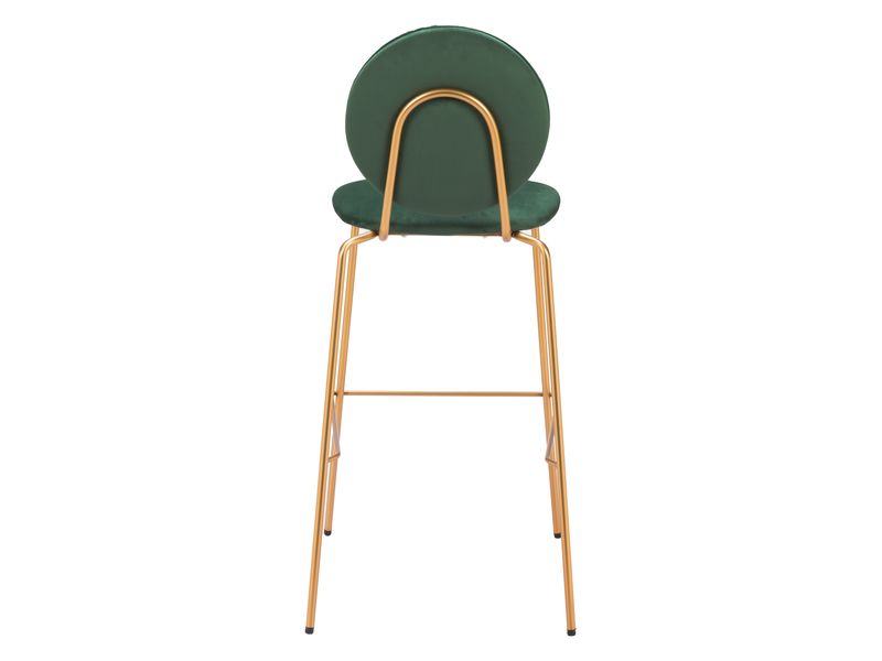Odessa Barstool Green & Gold 5